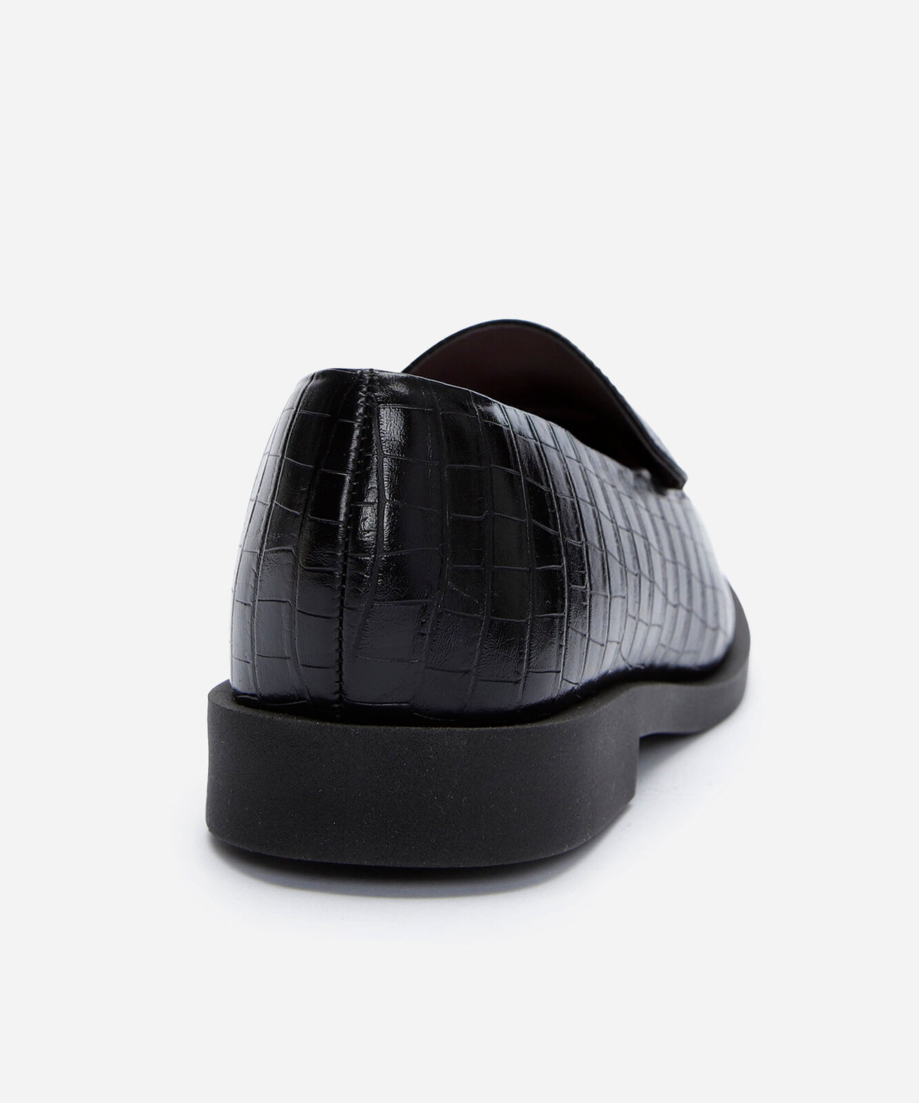 mocassim croco mindset preto