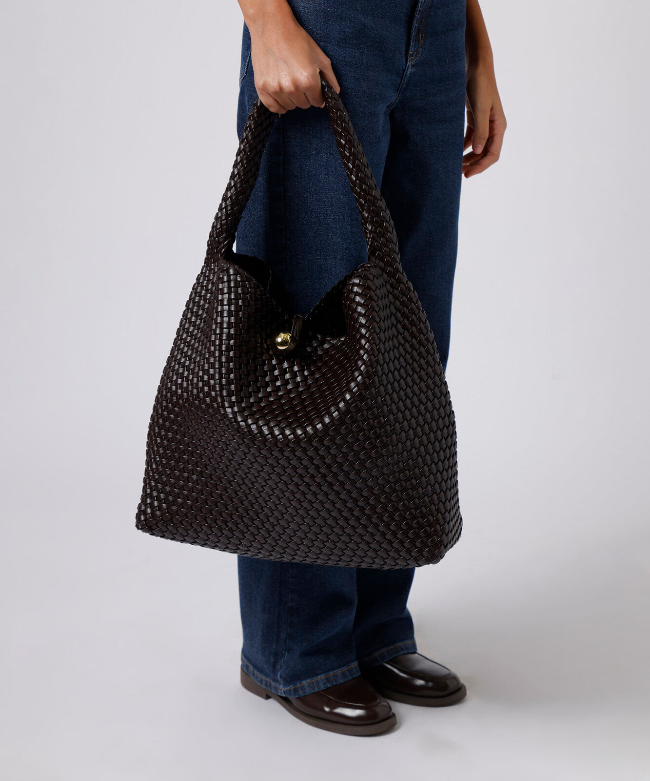 bolsa shopper tressê mindset marrom