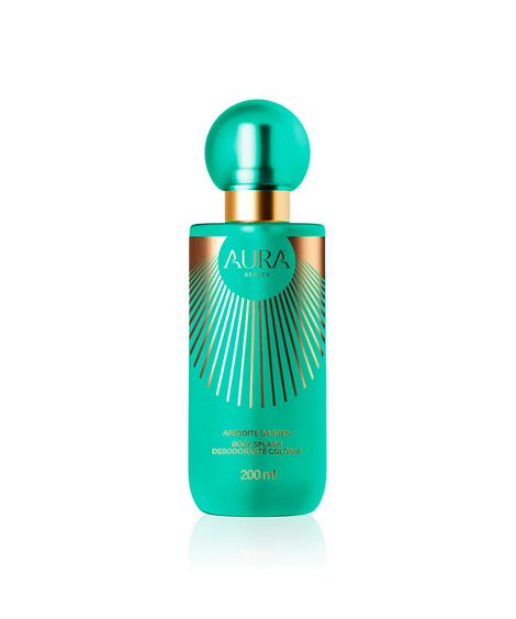 body splash aura beauty desodorante corporal afrodite garden 200ml