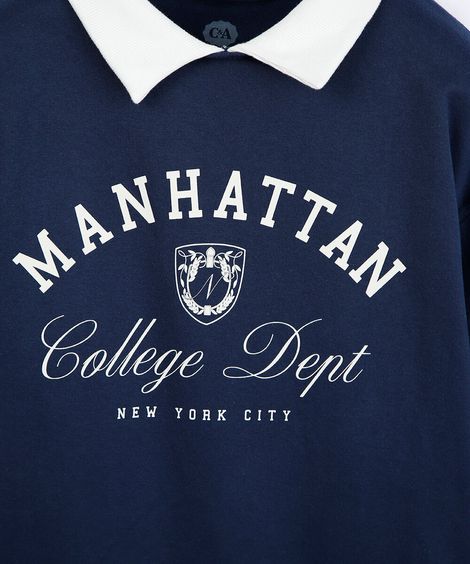 blusão juvenil de moletom com gola estampado azul