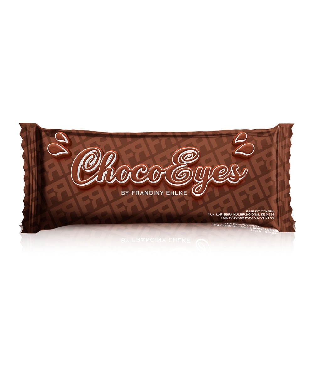 kit chocoeyes fran by franciny ehlke marrom