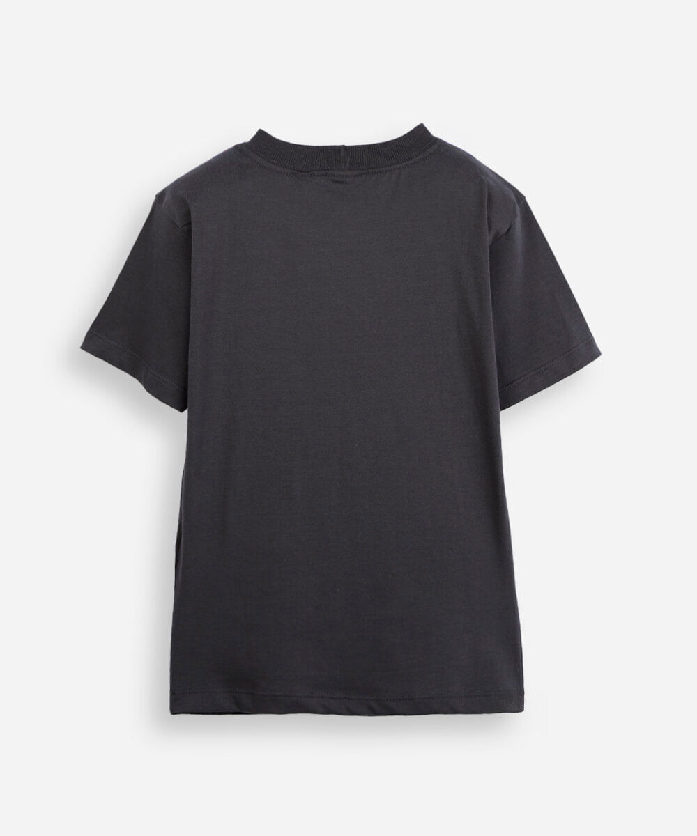 camiseta infantil de algodão saja boys guerreiras do kpop cinza