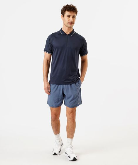 short masculino esportivo azul