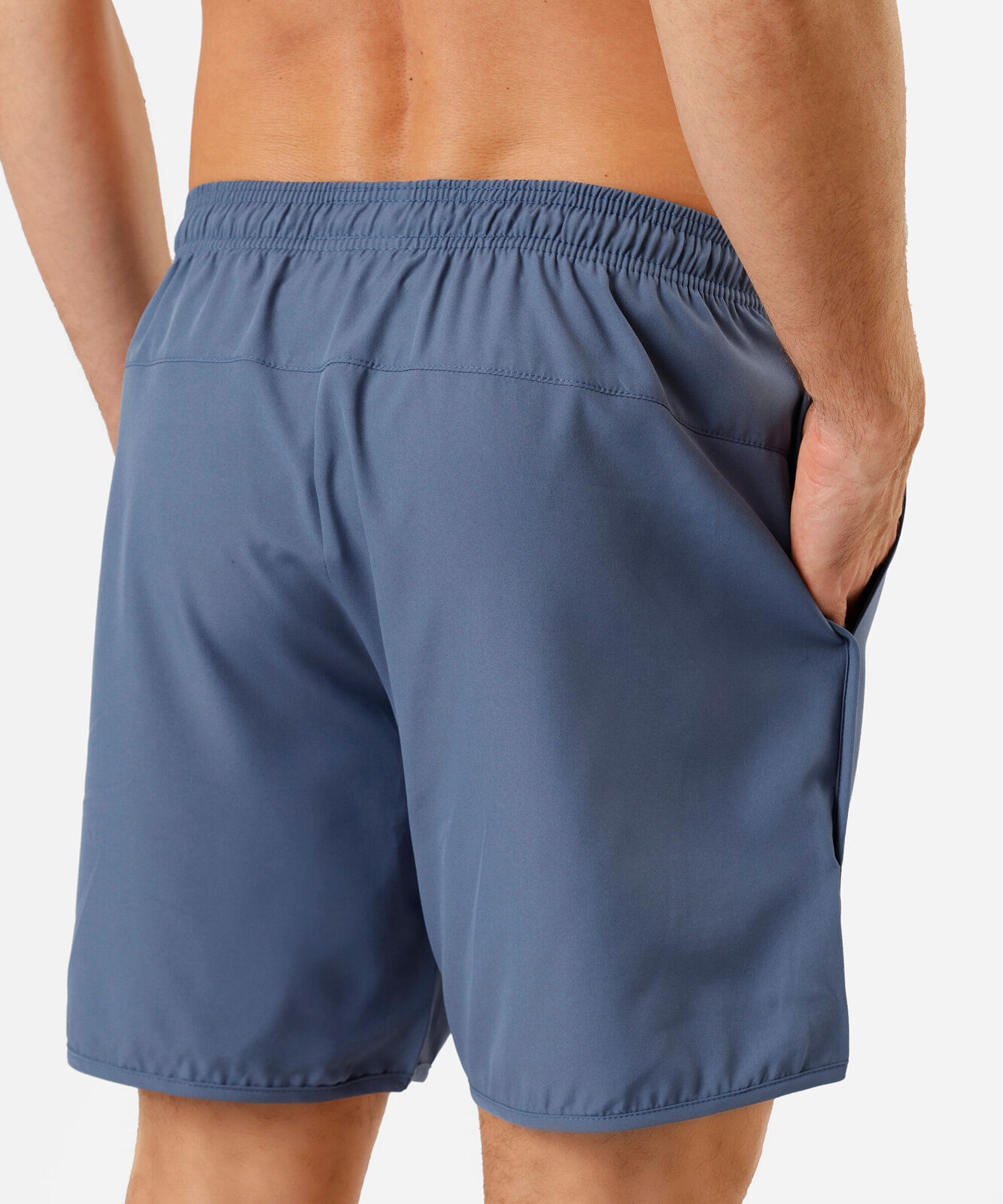 short masculino esportivo azul