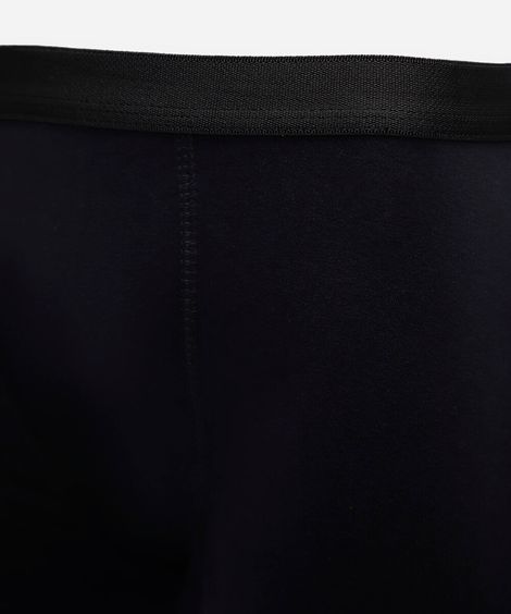 cueca boxer masculina de algodão preta