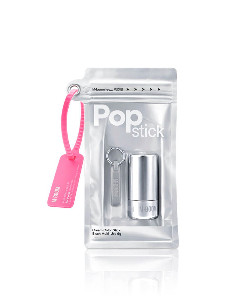blush stick mboom multifuncional pop stick baby pink