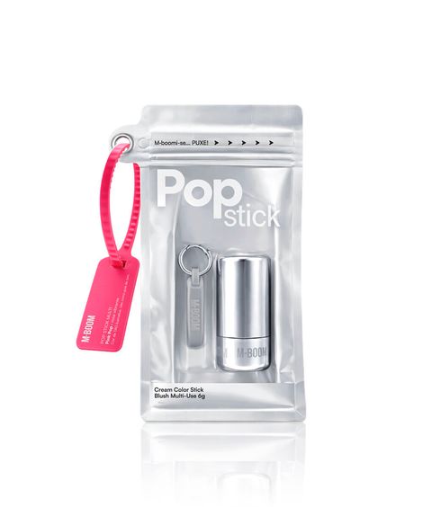 blush stick mboom multifuncional pop stick pink pop