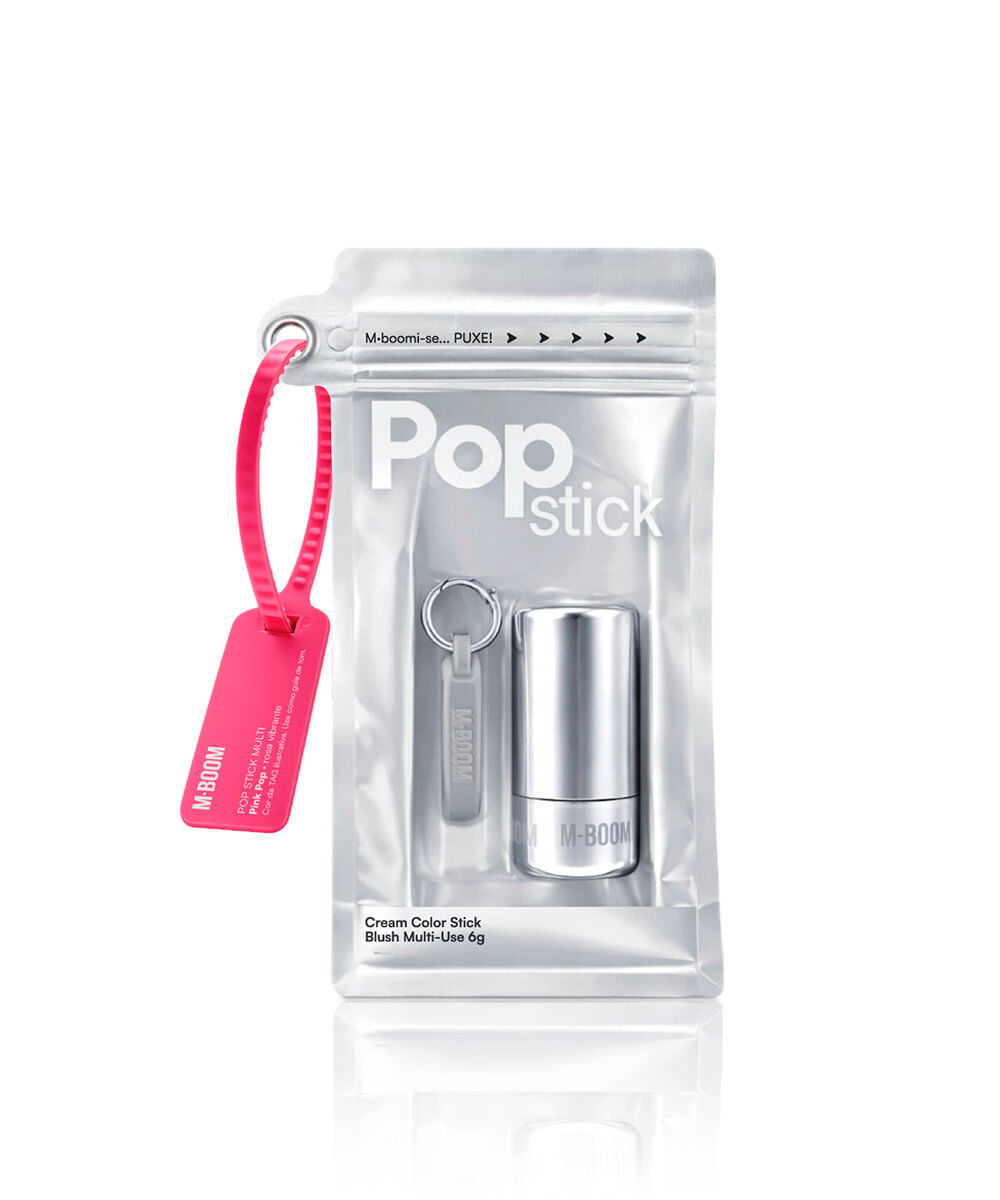 blush stick mboom multifuncional pop stick pink pop