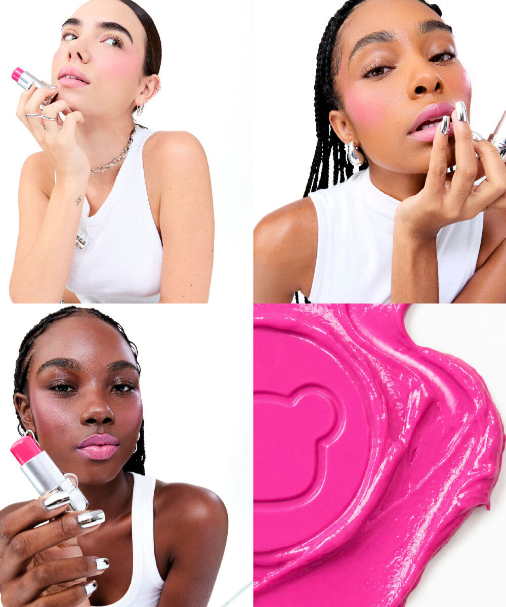 blush stick mboom multifuncional pop stick pink pop