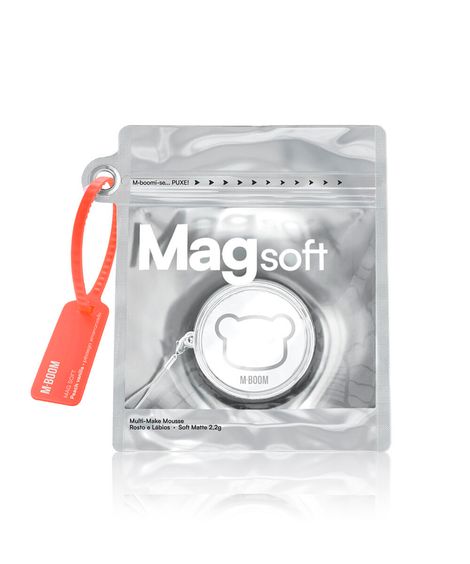 mousse facial mboom multifuncional mag soft peach vanilla