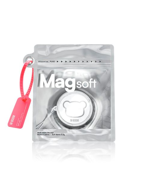 mousse facial mboom multifuncional mag soft soft rose