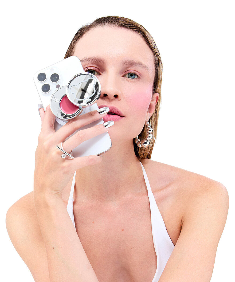 mousse facial mboom multifuncional mag soft soft rose