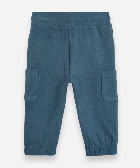 calça jogger infantil com bolsos verde