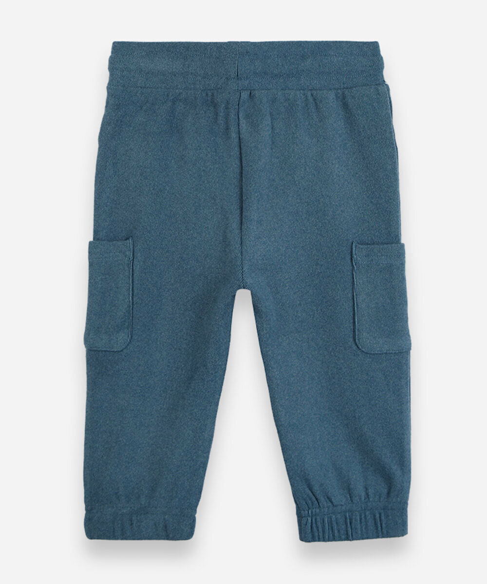 calça jogger infantil com bolsos verde