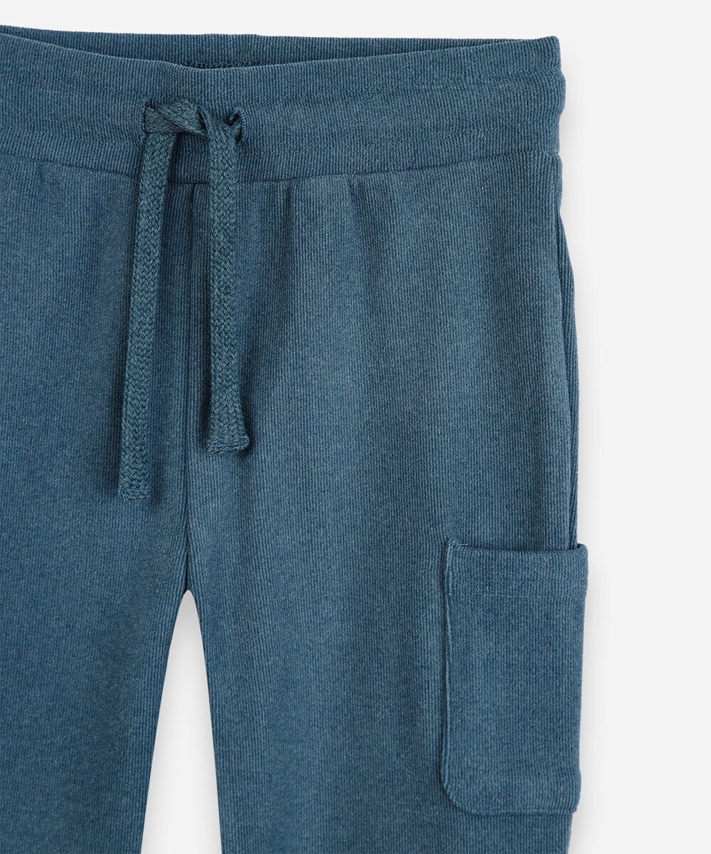 calça jogger infantil com bolsos verde