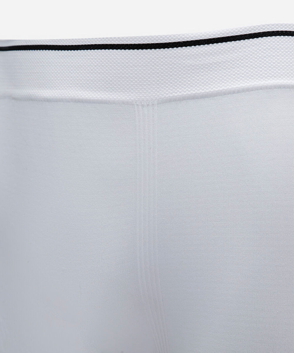 cueca boxer masculina sem costura branca