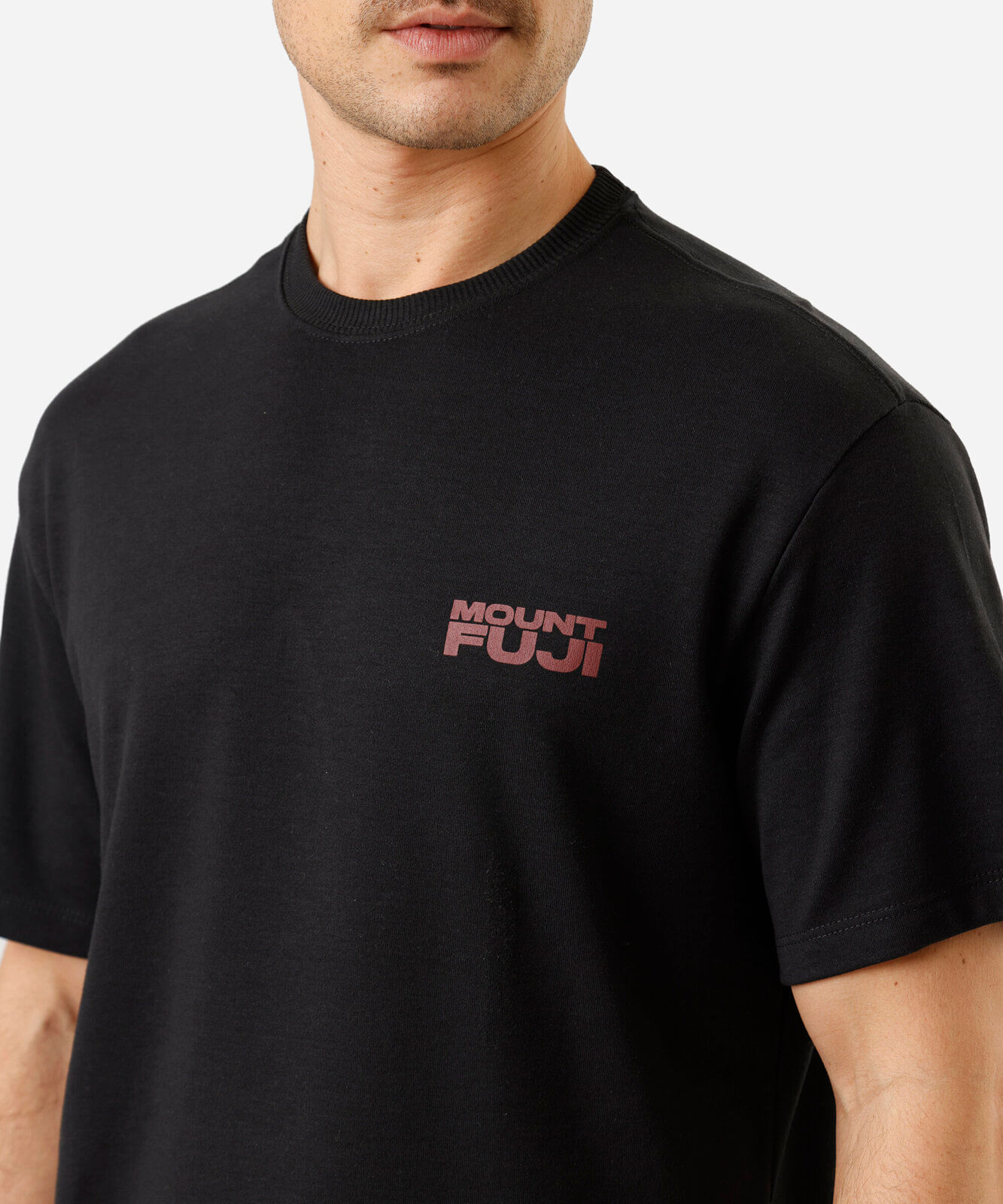 camiseta masculina com algodão manga curta estampada preta
