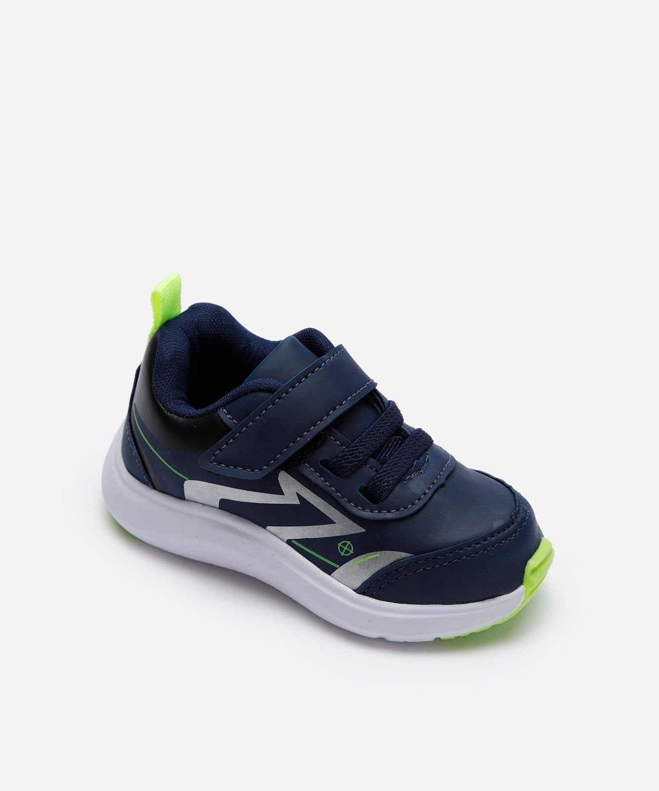 tênis infantil esportivo com velcro azul