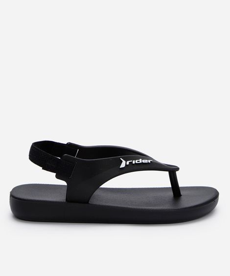 chinelo rider infantil com elástico preto