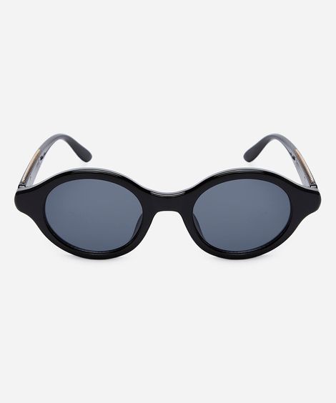 óculos de sol oval triton feminino preto