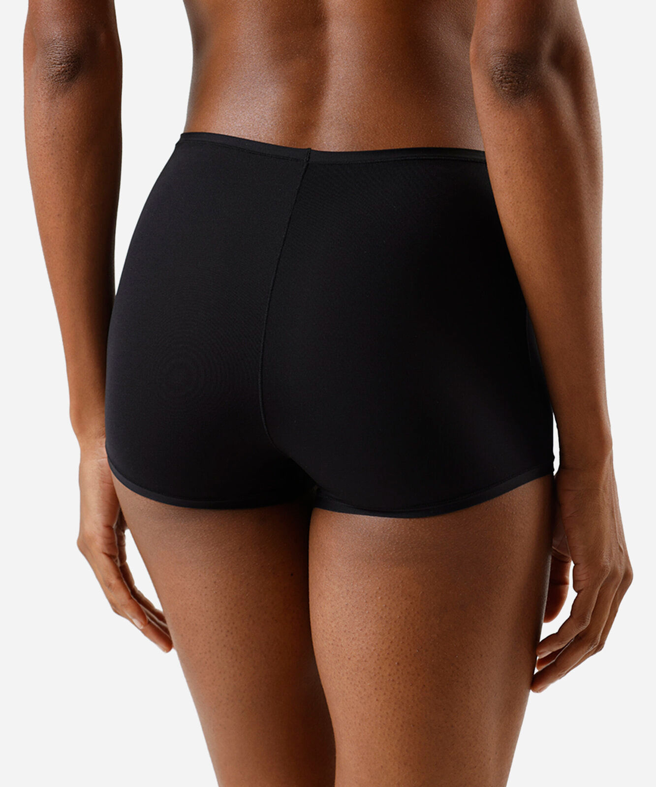 kit de 2 calcinhas boy short feminina de poliamida colorido