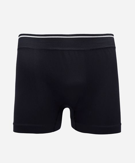 cueca boxer masculina sem costura preta