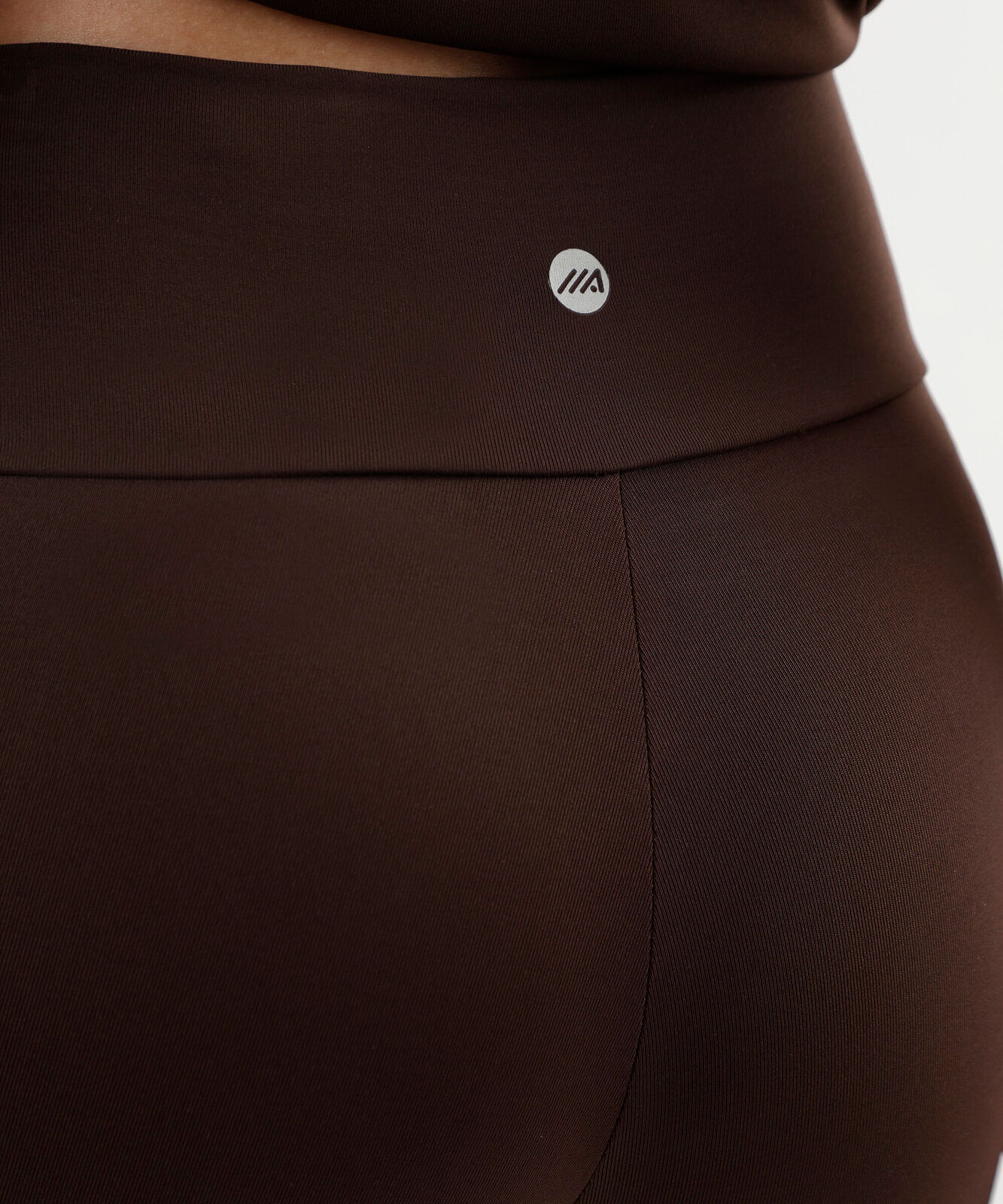 calça legging esportiva ace marrom