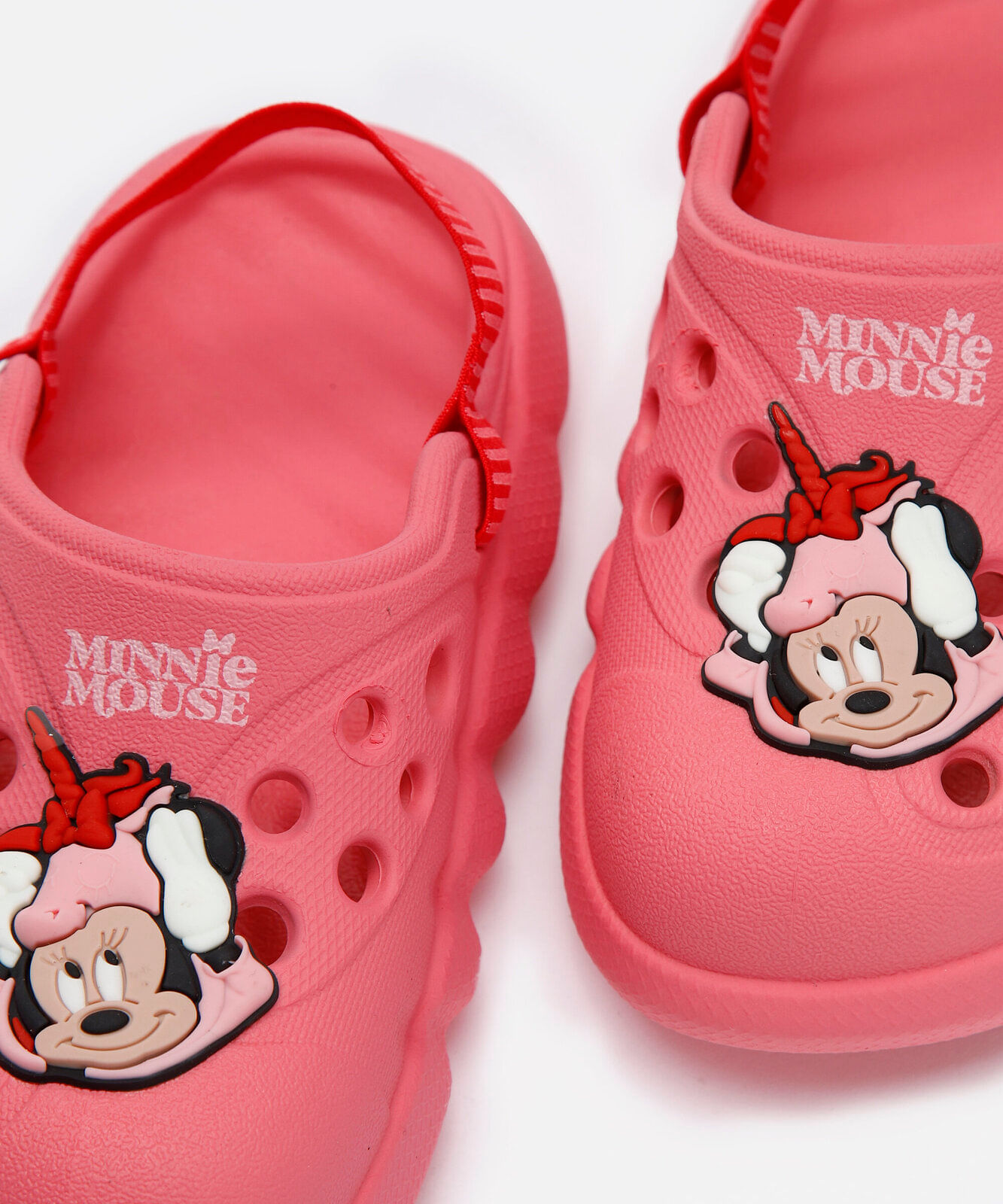 babuche infantil minnie grendene rosa