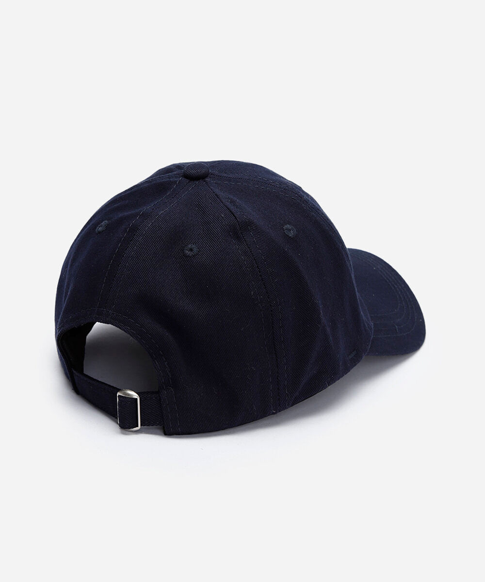 boné aba curva de sarja brasil azul