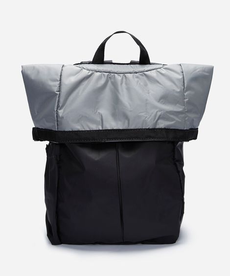 mochila esportiva dobrável preta