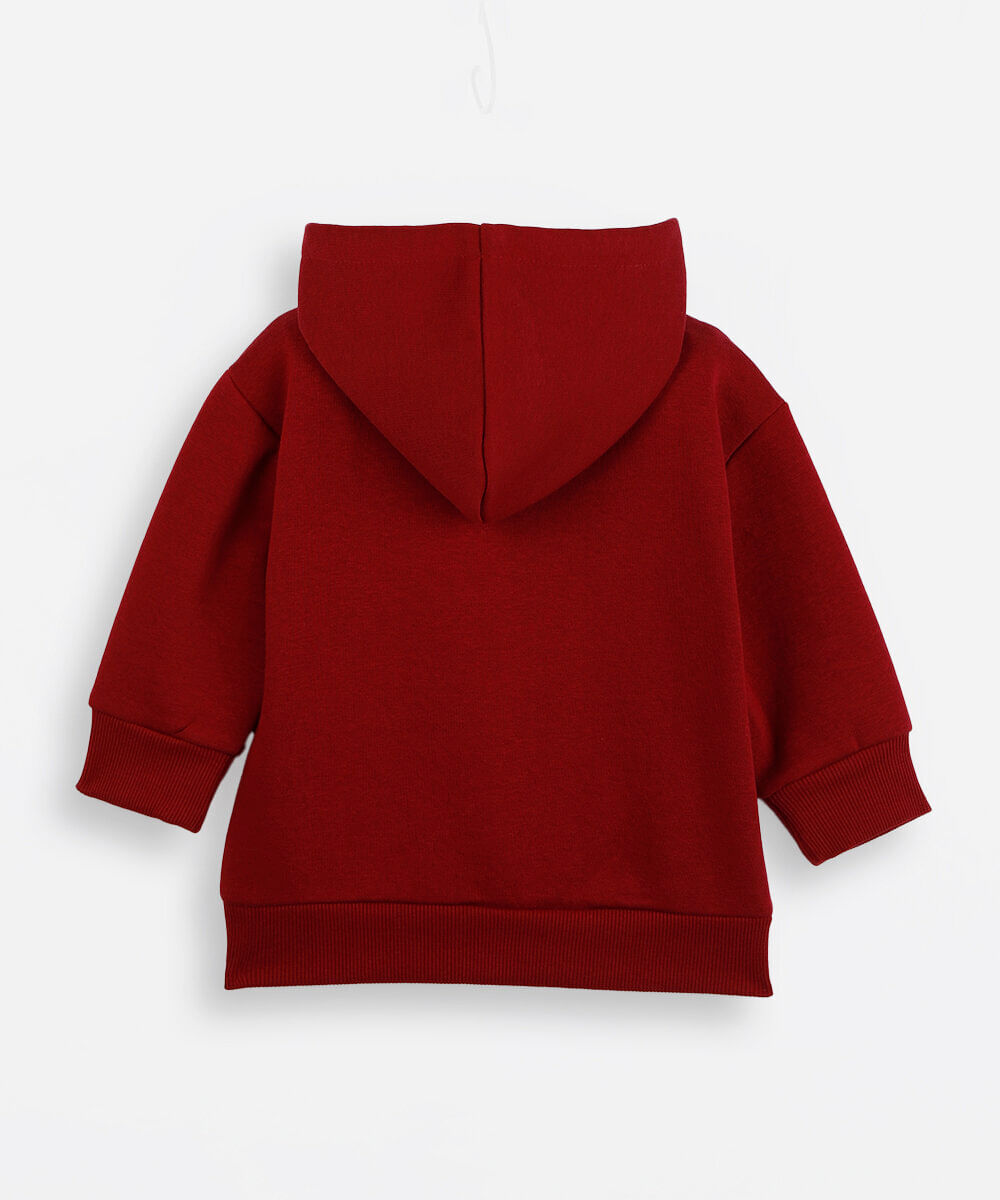 blusa infantil de moletom carros vinho