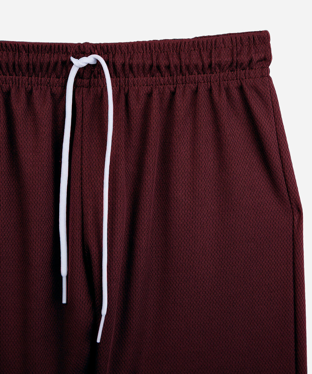 conjunto curto infantil com recorte vermelho