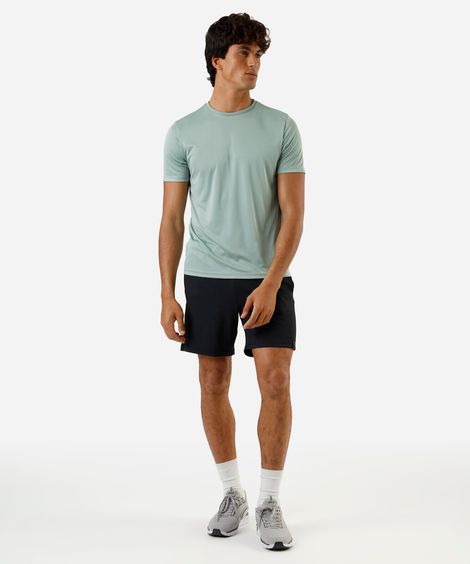 bermuda masculina esportiva preta