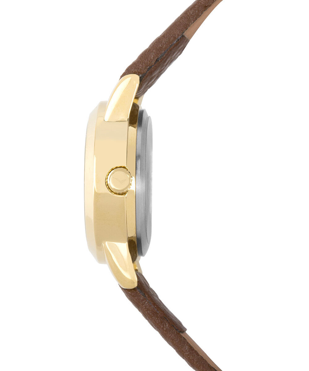 kit relógio feminino condor analógico co2035nlx k5x dourado
