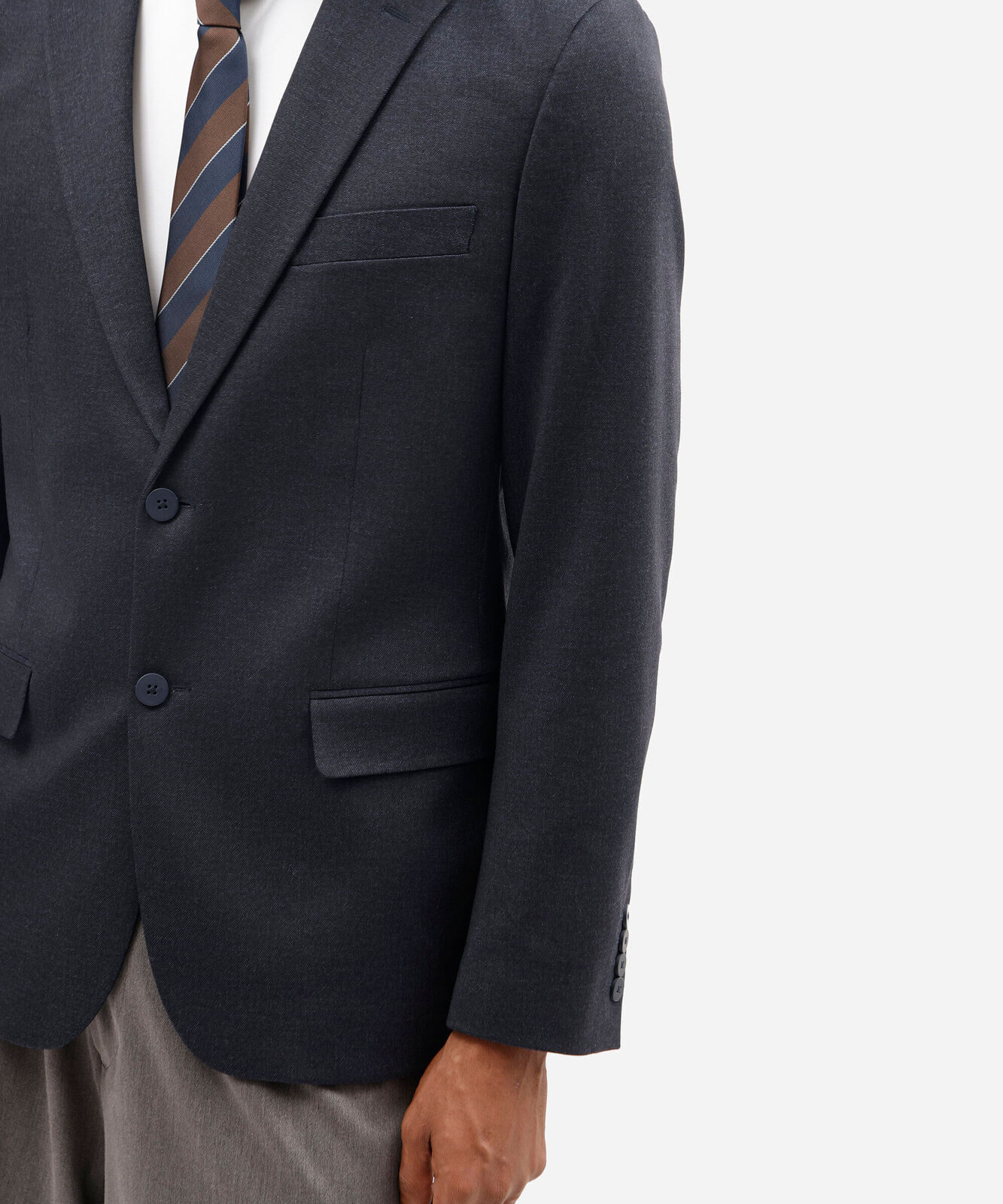 blazer de alfaiataria masculino azul
