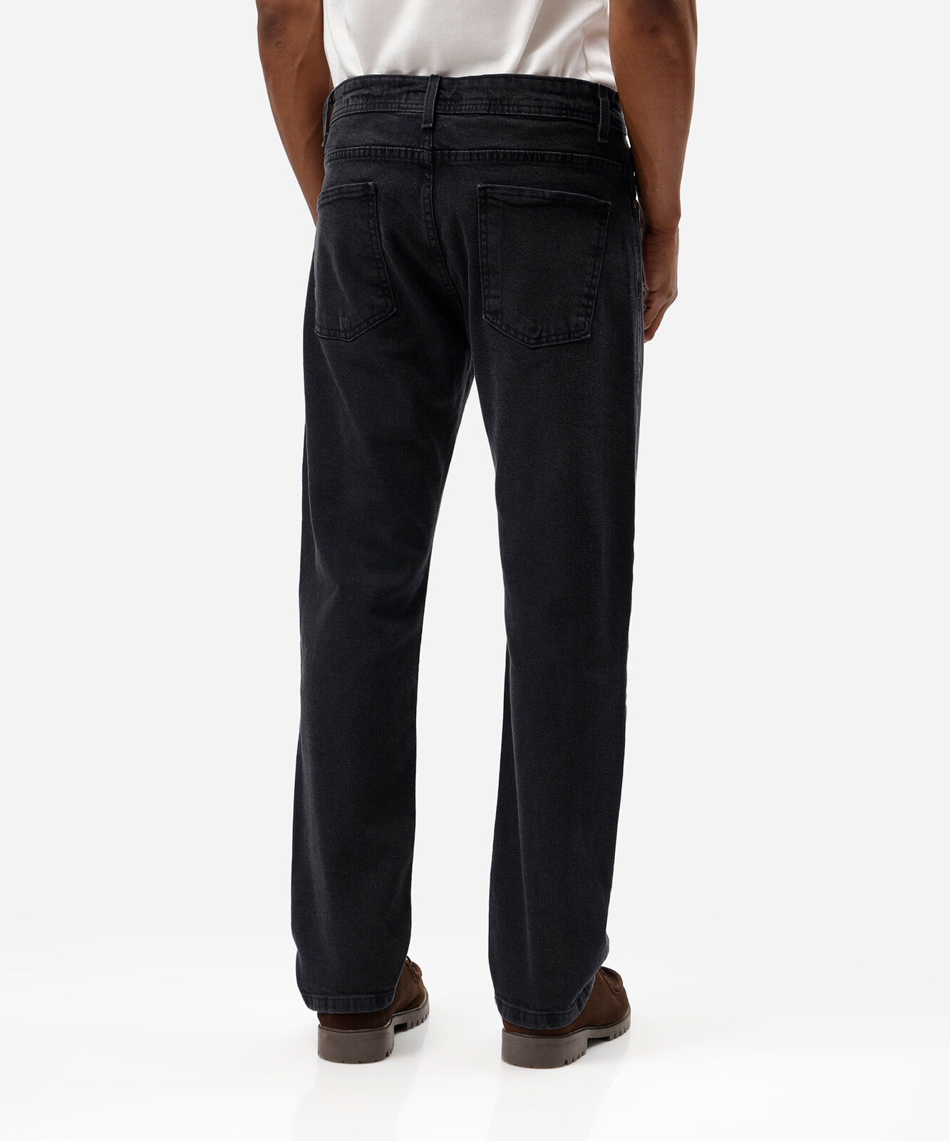 calça slim masculina jeans preta