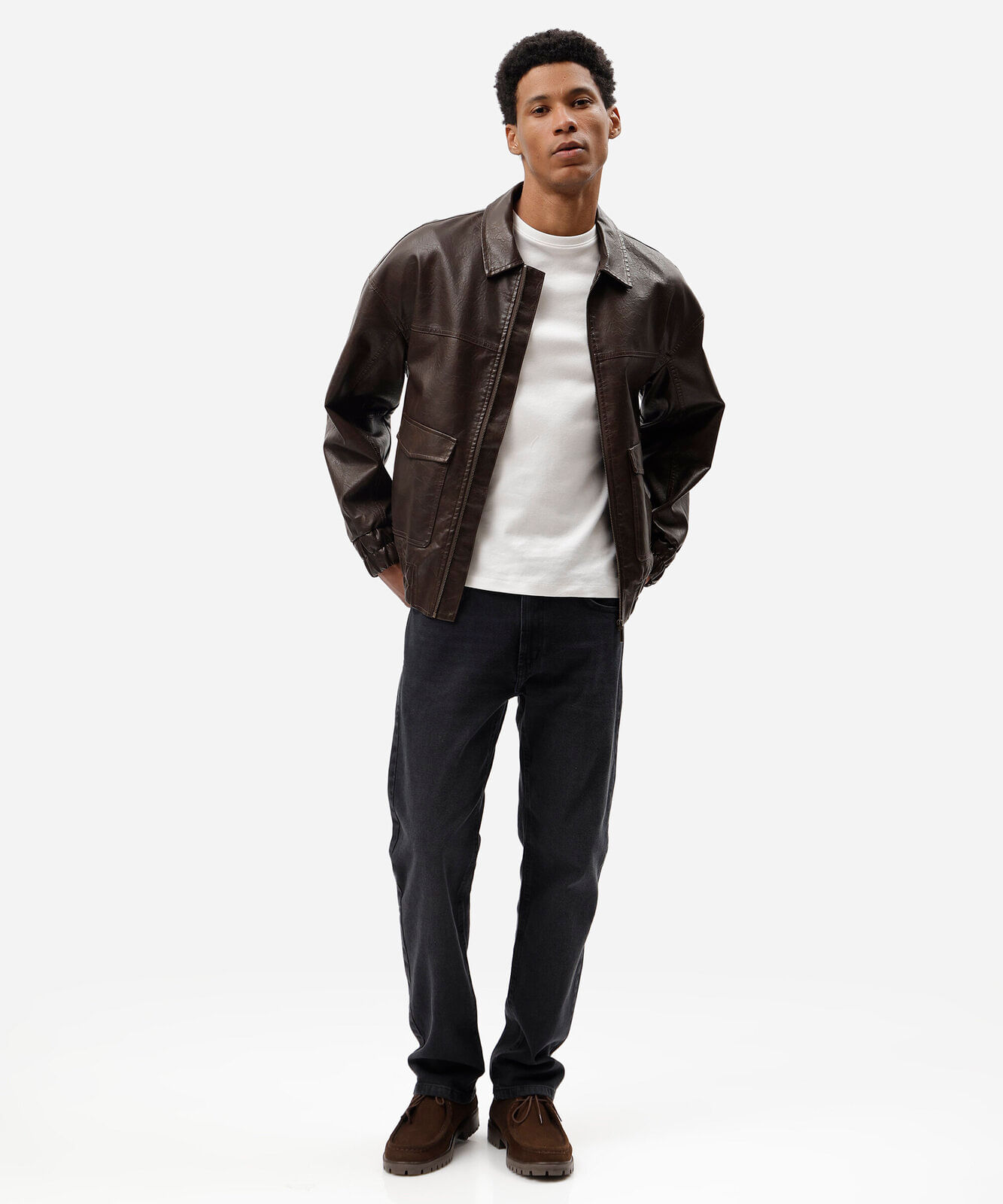 calça slim masculina jeans preta