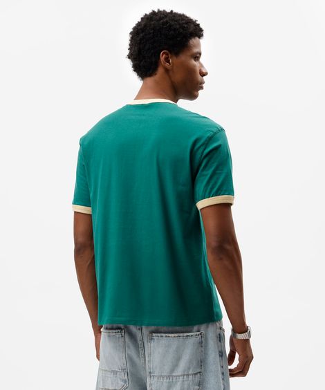camiseta masculina de algodão manga curta zé carioca verde