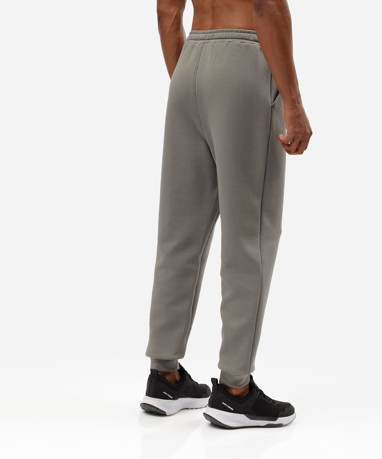 calça jogger esportiva masculina de moletom verde