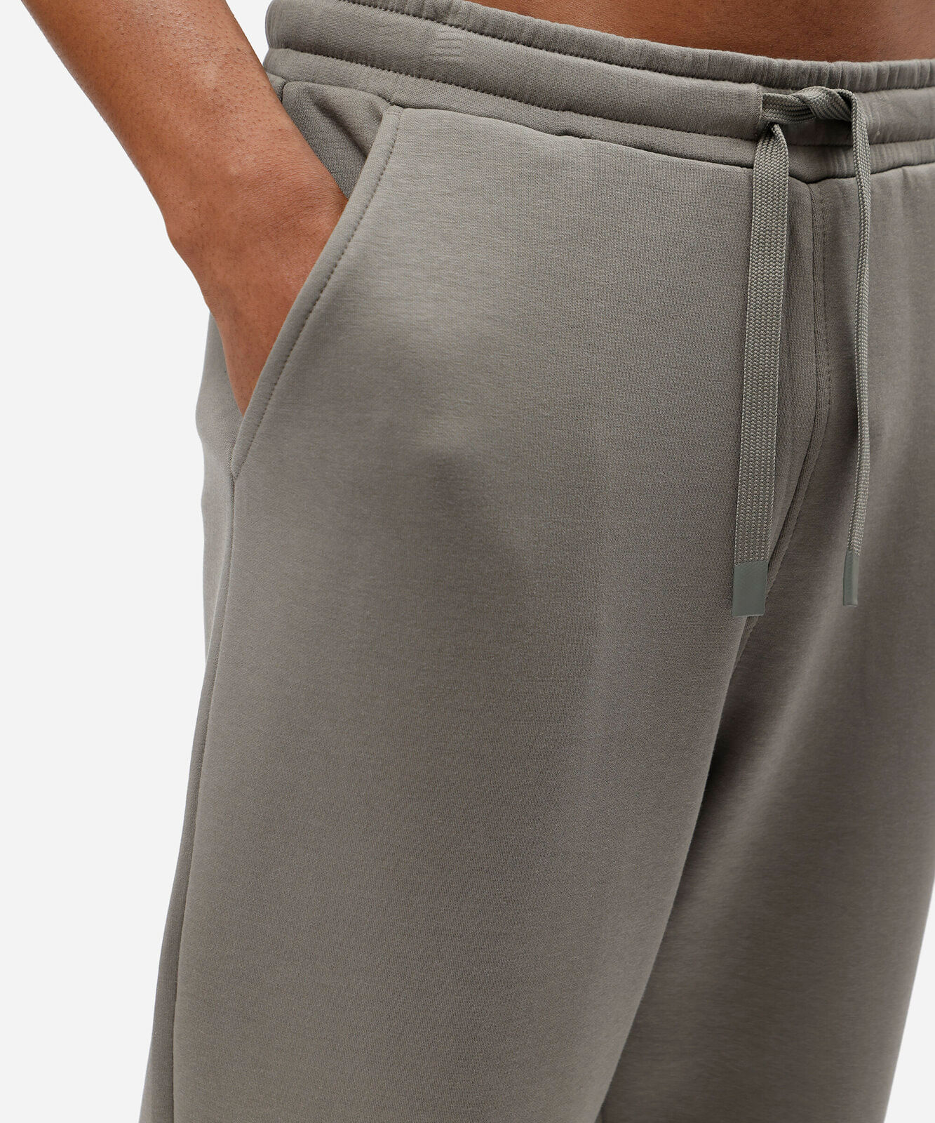 calça jogger esportiva masculina de moletom verde