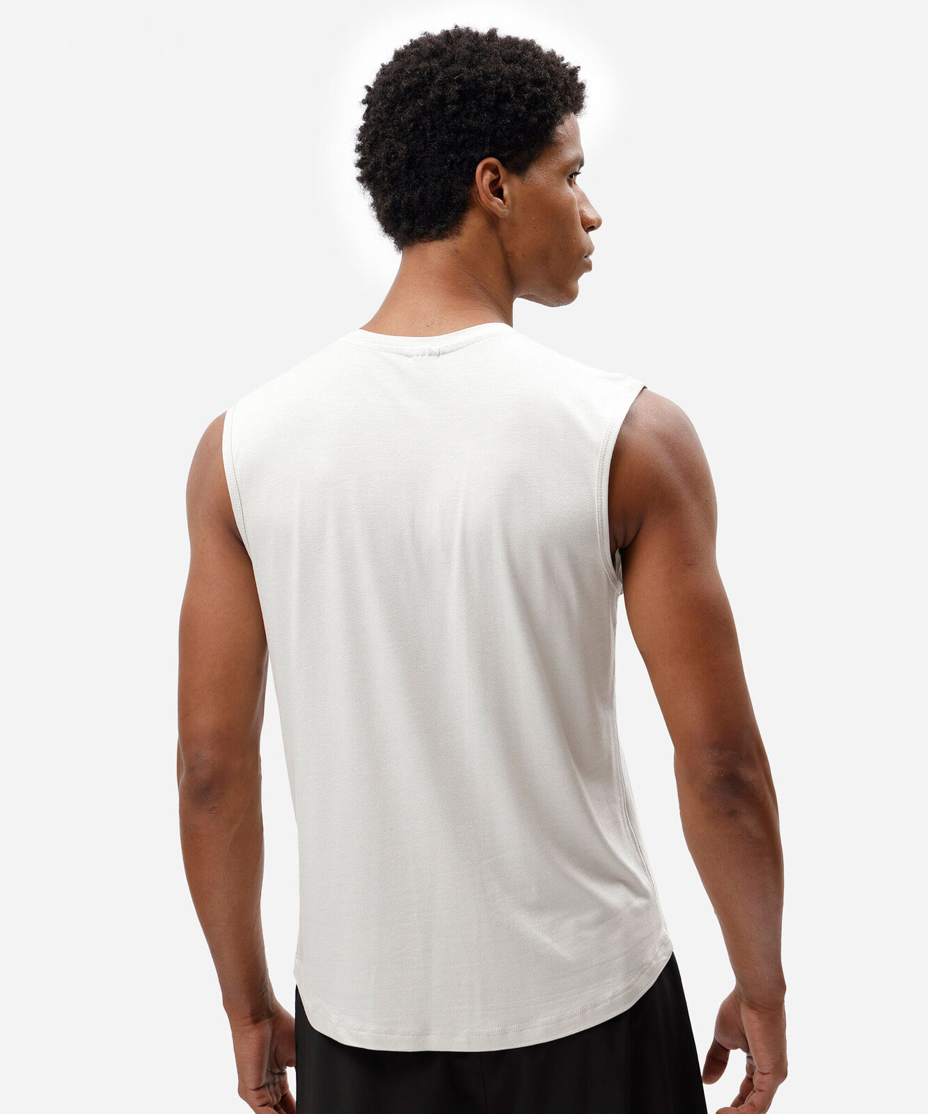 regata muscle masculina esportiva ultra soft cinza