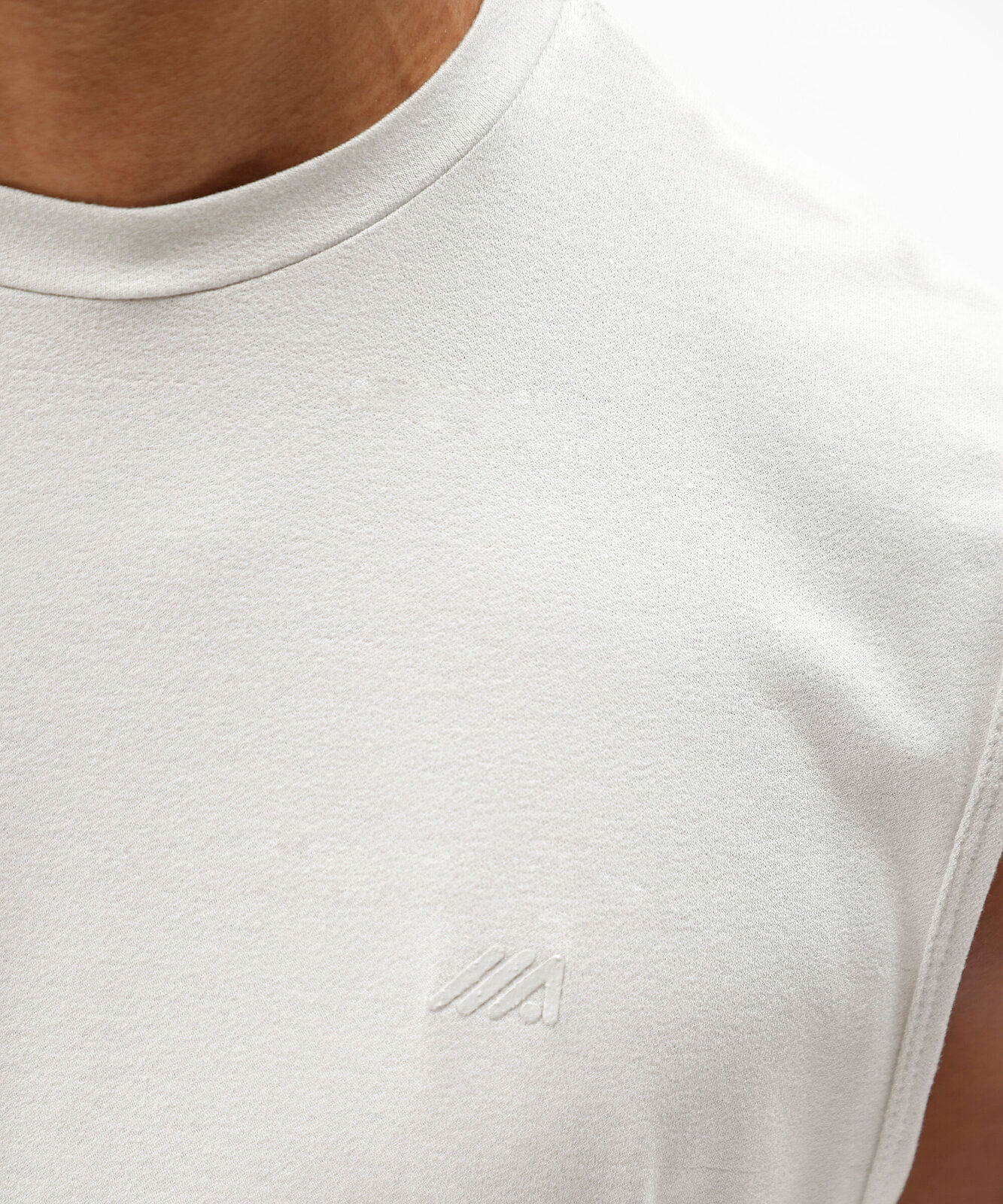 regata muscle masculina esportiva ultra soft cinza