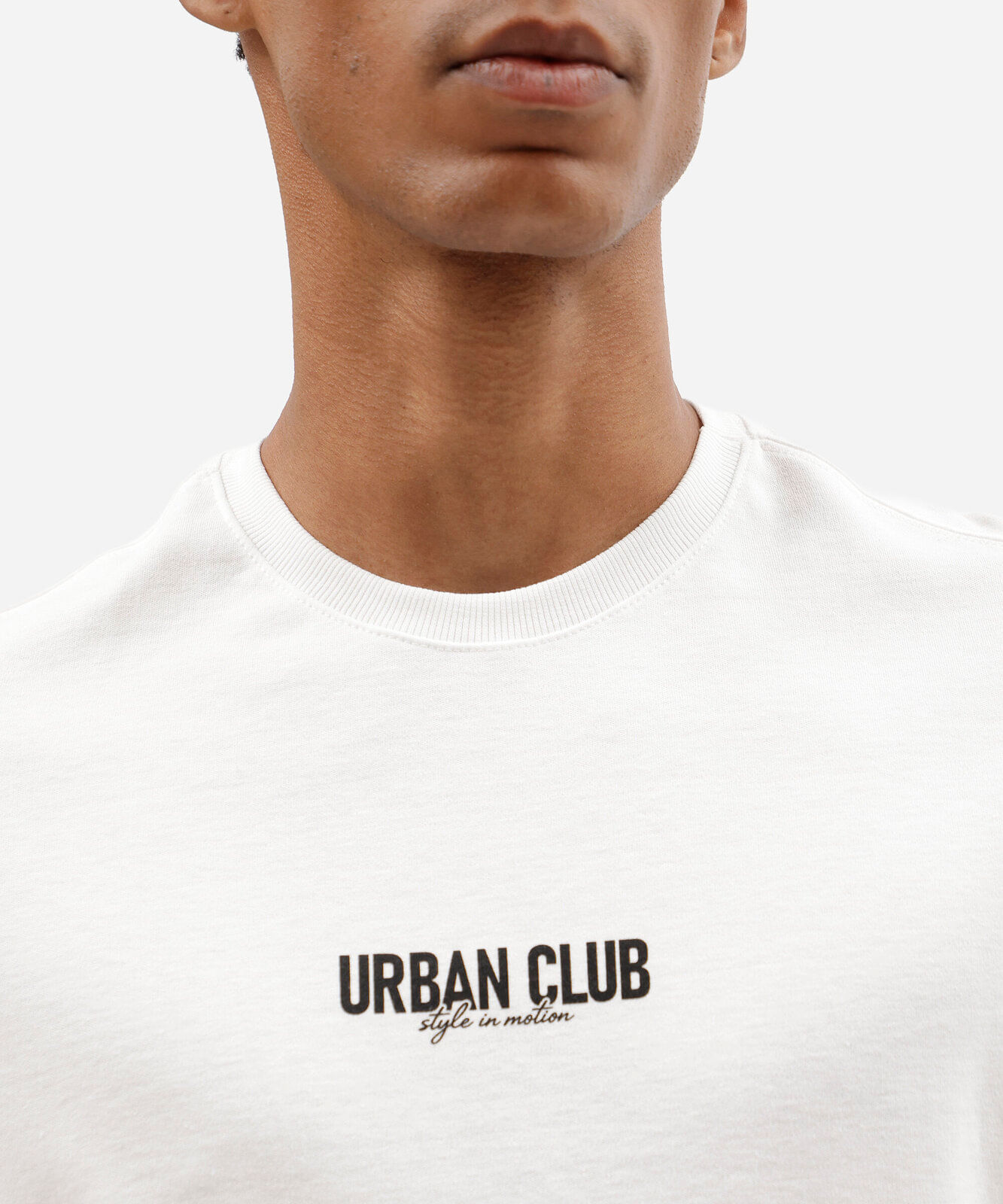 camiseta masculina com algodão manga curta estampada off white