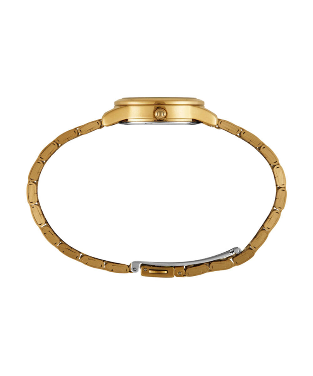 kit relógio feminino mondaine analógico 99914lpmkde1k1 dourado