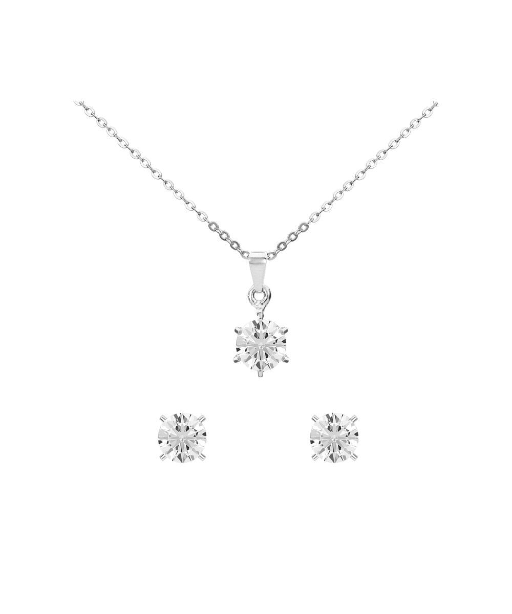 kit relógio feminino champion analógico cn25716c prateado