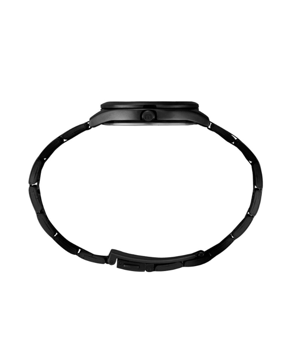 kit relógio feminino mondaine analógico 99889lpmvpe4ka preto