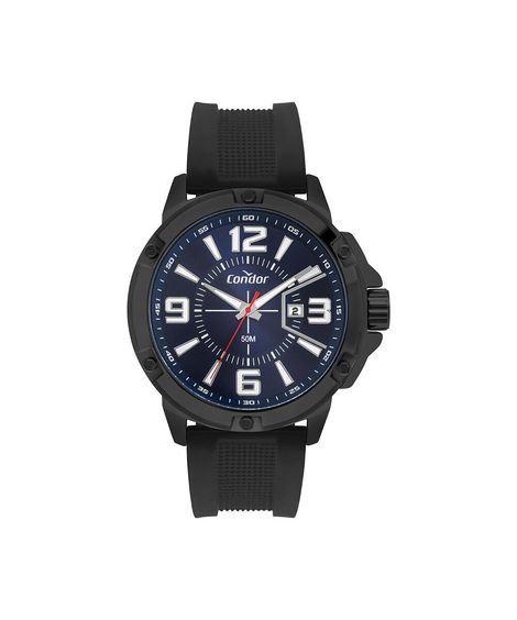 kit relógio masculino condor analógico co2115ndy k5p preto