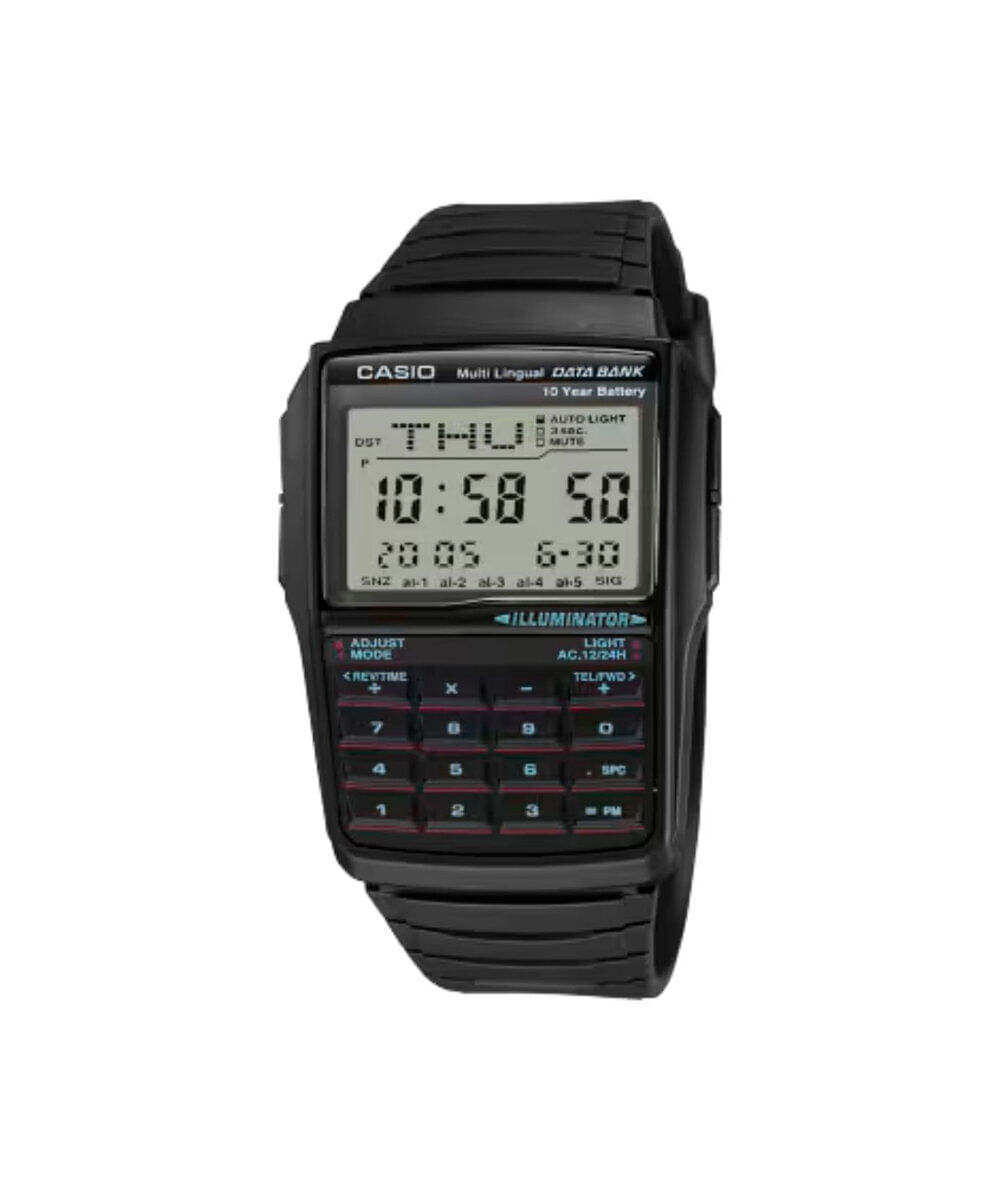 relógio masculino casio digital dbc 32 1adf sc preto