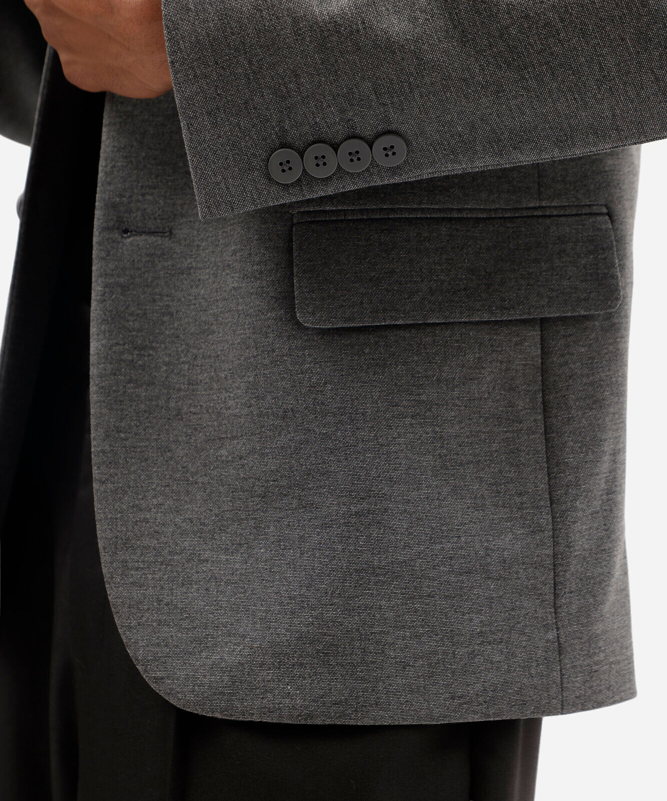 blazer de alfaiataria masculino cinza
