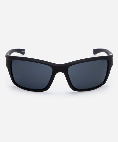 óculos de sol esportivo masculino de acetato preto